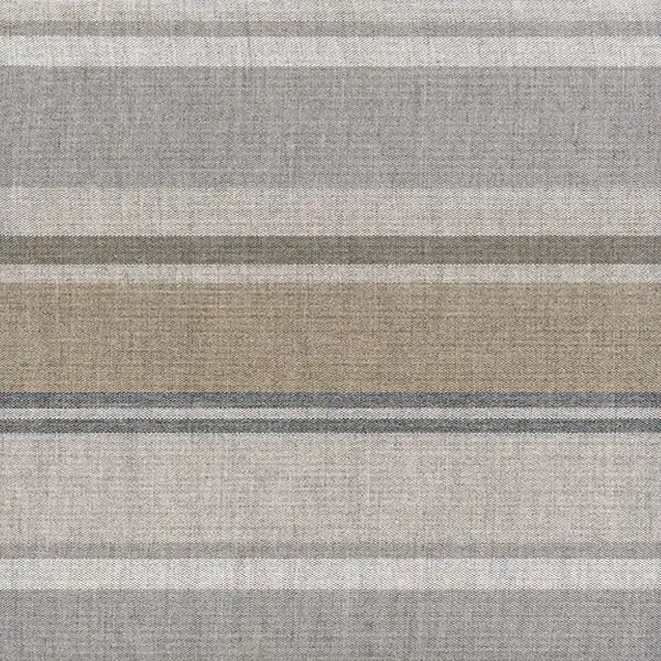 Sunbrella Fabrics Trusted Fog Stripe Umbrella Swatch - The Great Escape