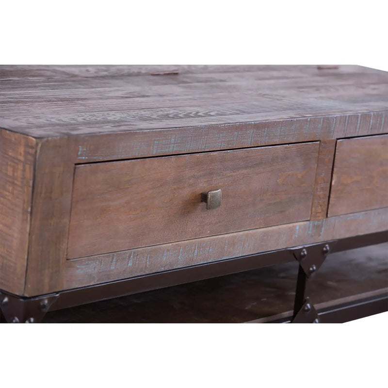 Close-up of Urban Gold Cocktail Table