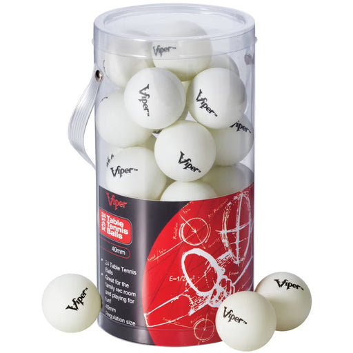 24 Pack Viper Table Tennis Balls - The Great Escape