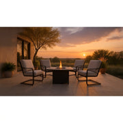 Wade 5 Piece Firepit Chat Group - The Great Escape