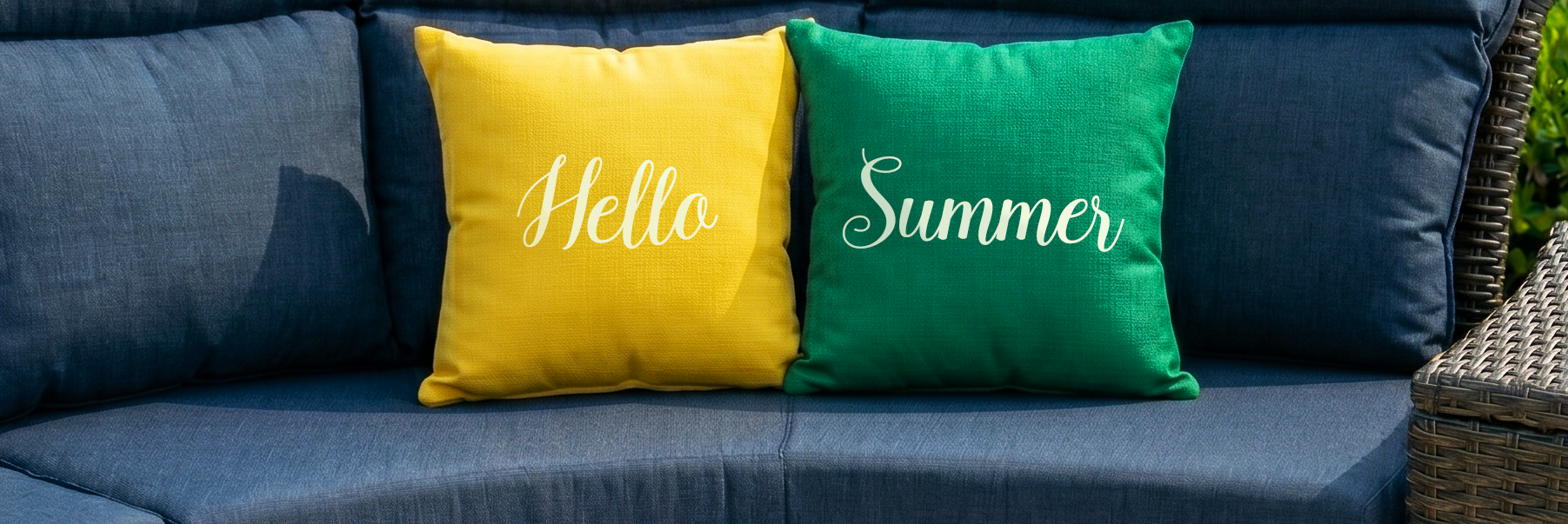 Hello Summer Pillows - The Great Escape
