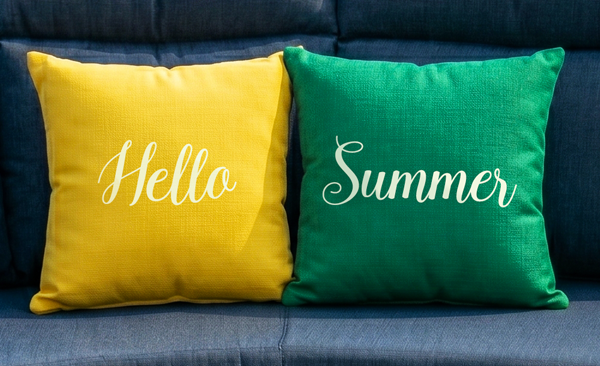Hello Summer Pillows - The Great Escape