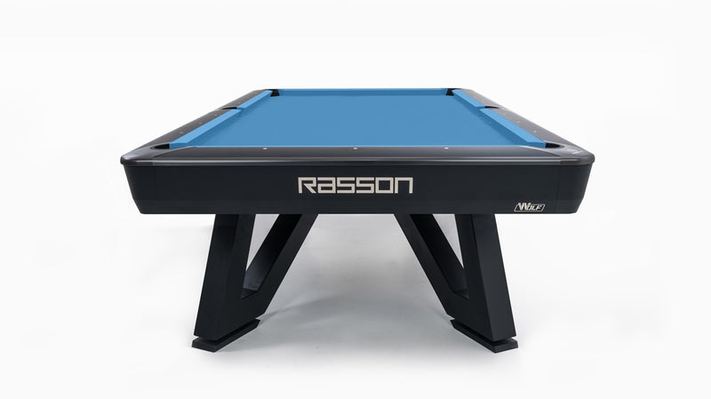 8' Wolf Billiard Table - Black Fluorocarbon - The Great Escape