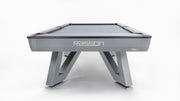 8' Wolf Billiard Table - Silver Fluorocarbon - The Great Escape