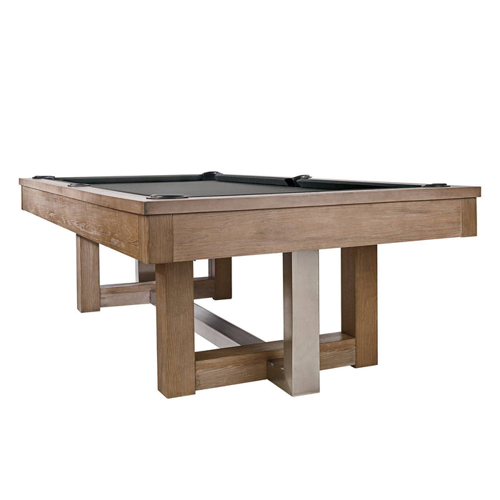 8' American Heritage Abbey Pool Table - Antique Grey