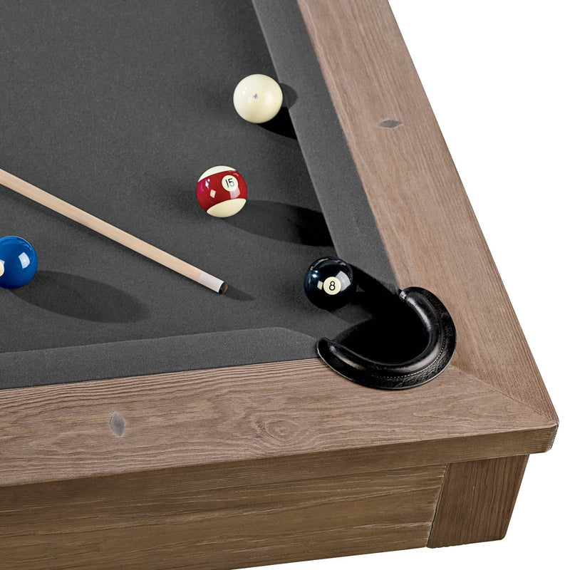 8' American Heritage Abbey Pool Table - Antique Grey - The Great Escape