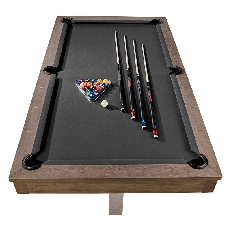 8' American Heritage Abbey Pool Table - Antique Grey - The Great Escape