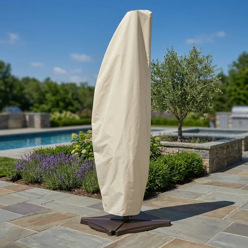 covers for patio umbrellas 56in Waterproof Umbrella Cover 8-9ft, Transparent these covers shield against environmental stress Cantilever Umbrella Cover | Zipper