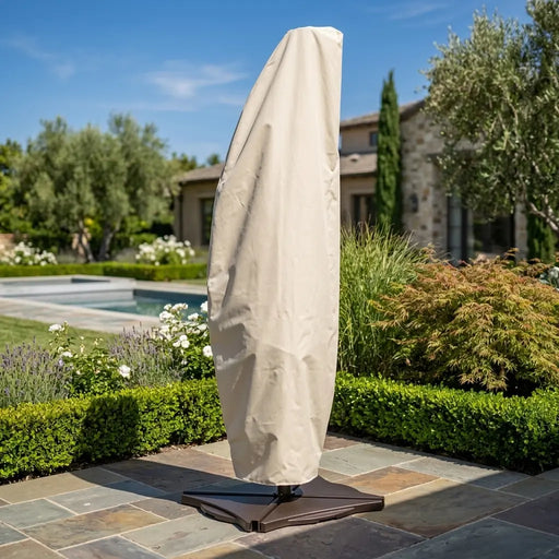 cantilever offset patio umbrella cover Petask Cover, Umbrella : Patio, Lawn & Garden Vent Construction to help prevent wind pick GRANDPATIO Large Rectangular Patio Umbrella