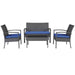 Aldean 4 Piece Loveseat Group - The Great Escape