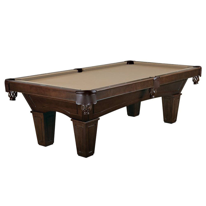 7' Brunswick Allenton Pool Table Espresso - Tapered Leg