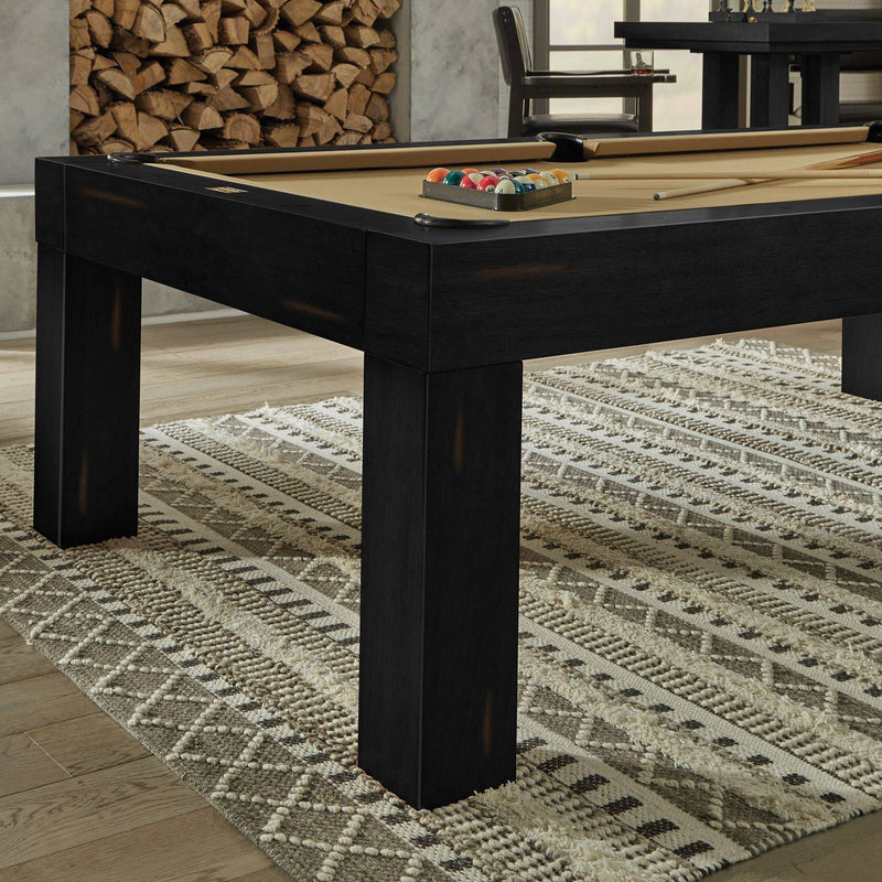 8’ American Heritage Alta Pool Table - Black Ash - The Great Escape