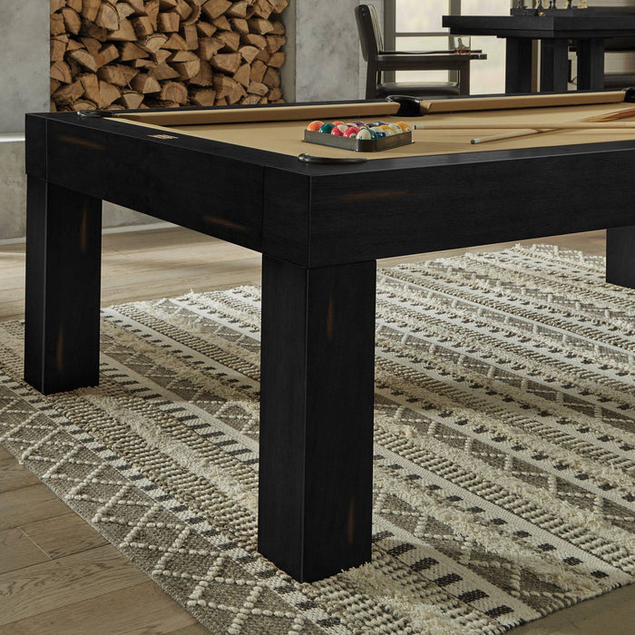 8’ American Heritage Alta Pool Table - Black Ash