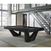 8’ American Heritage Annex Pool Table - Black Ash - The Great Escape