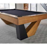 8’ American Heritage Annex Pool Table - Brushed Walnut - The Great Escape