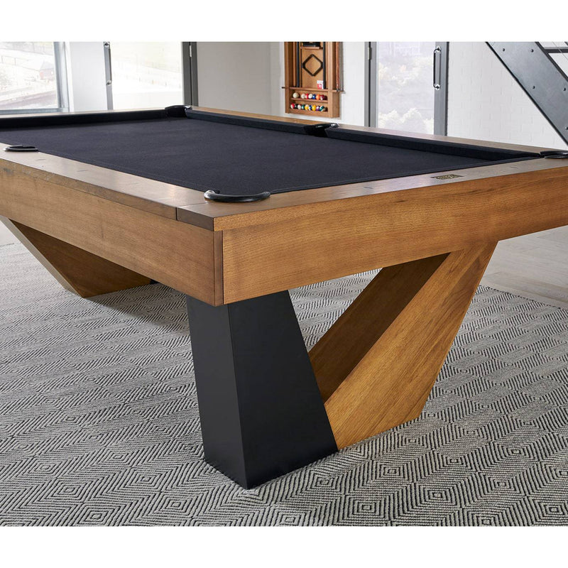 8’ American Heritage Annex Pool Table - Brushed Walnut - The Great Escape