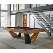 8’ American Heritage Annex Pool Table - Brushed Walnut - The Great Escape