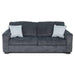 Arden Slate 85" Queen Sleeper Sofa - The Great Escape