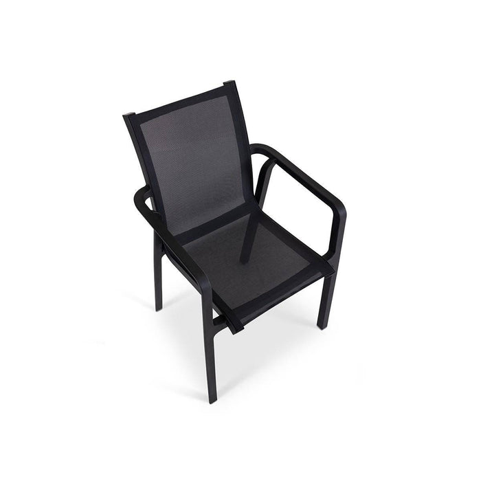 Aria Black Sling Chair