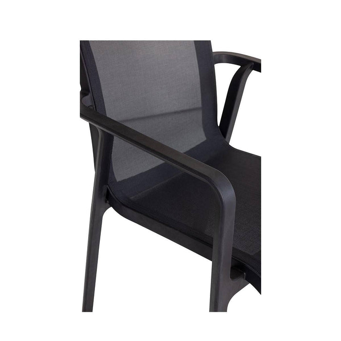 Aria Black Sling Chair