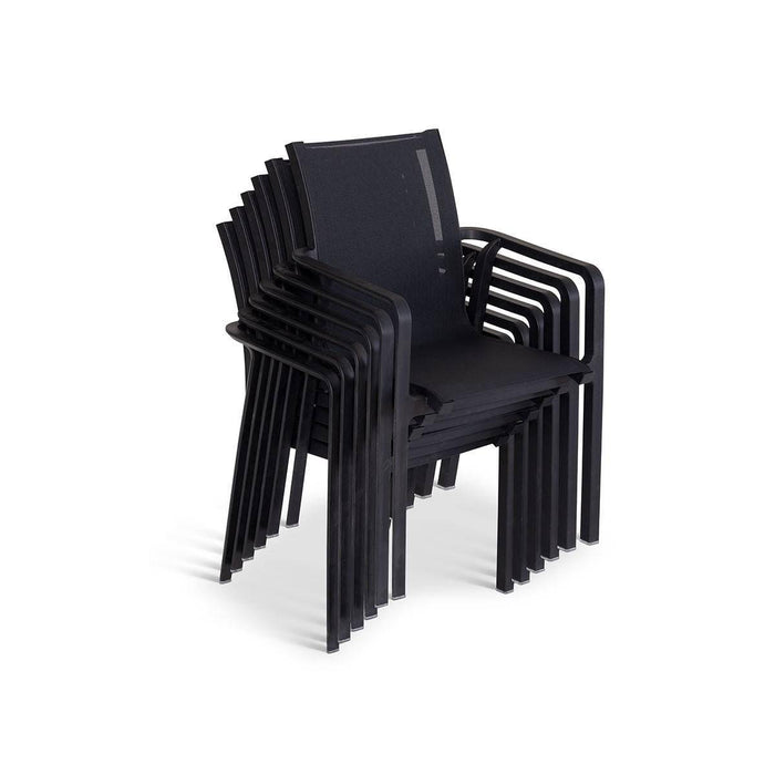 Aria Black Sling Chair