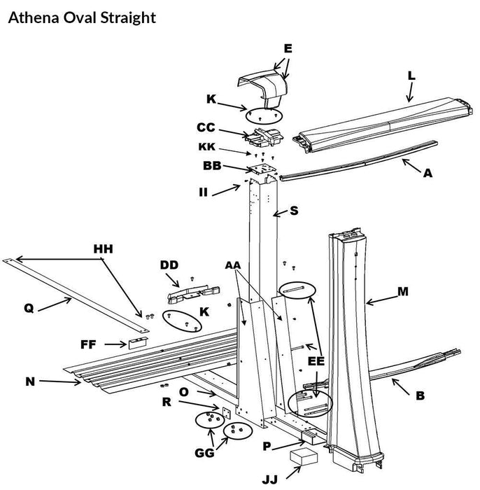 Athena 54” (Straight Section) - The Great Escape