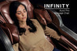 Aura Pro Massage Chair - Brown - The Great Escape