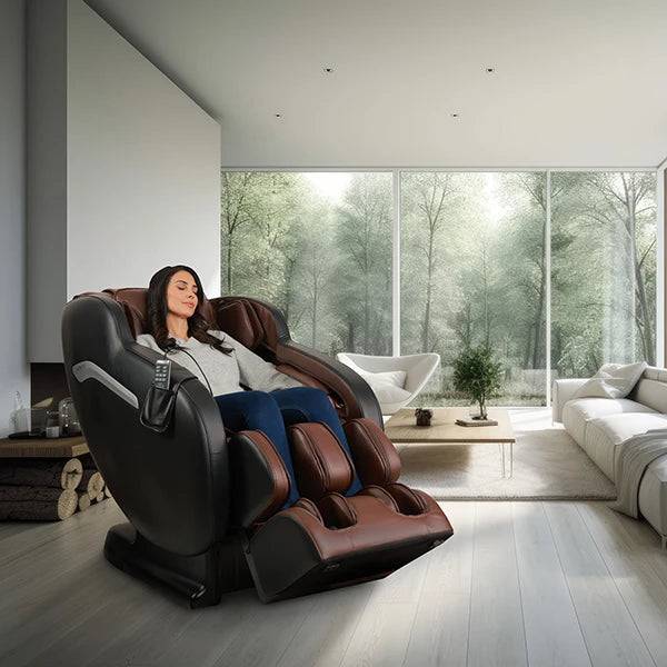 Aura Pro Massage Chair - Brown - The Great Escape