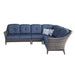 Picture of Aurora 4 Piece Sectional Group in Spectrum Indigo