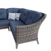 Picture of Aurora 4 Piece Sectional Group in Spectrum Indigo