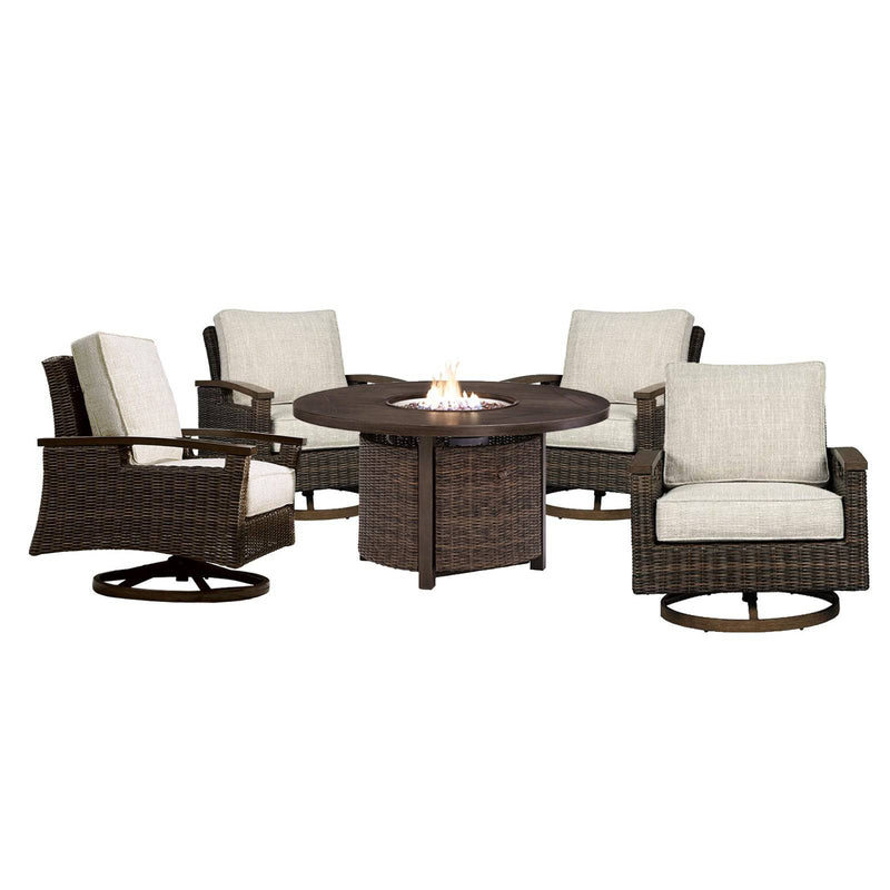 Bayfield 5 Piece Firepit Chat Group - The Great Escape