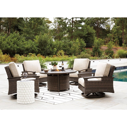 Bayfield 5 Piece Firepit Chat Group - The Great Escape