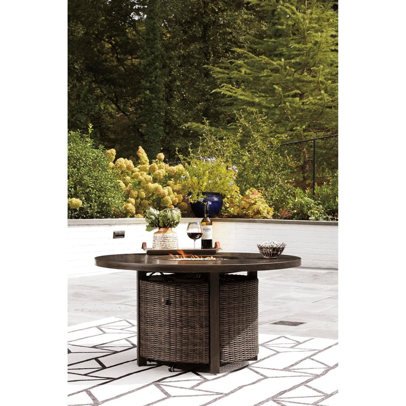 Bayfield 5 Piece Firepit Chat Group - The Great Escape