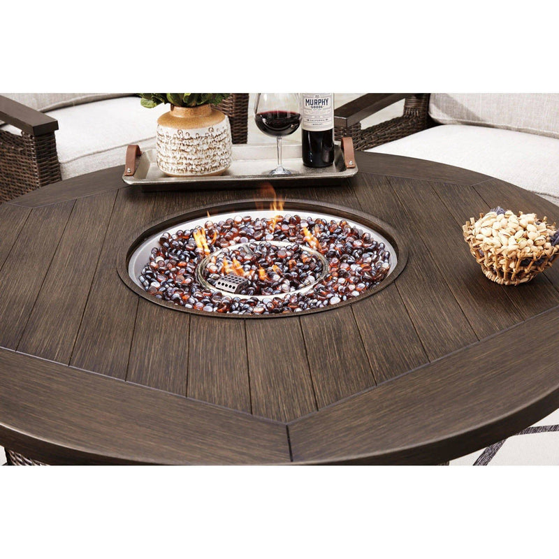 Bayfield 5 Piece Firepit Chat Group - The Great Escape