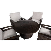 Bayfield 5 Piece Firepit Chat Group - The Great Escape