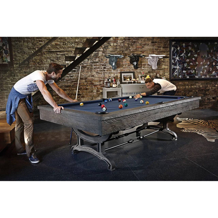 9' Brunswick Birmingham Pool Table Charcoal