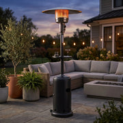 Black 48K BTU Patio Heater - The Great Escape