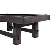 8’ American Heritage Bristol Pool Table - Charcoal - The Great Escape