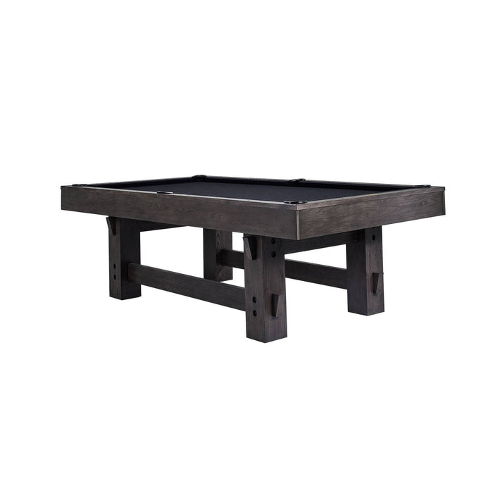 8’ American Heritage Bristol Pool Table - Charcoal