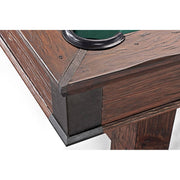 8' Brunswick Canton Pool Table Black Forest - The Great Escape