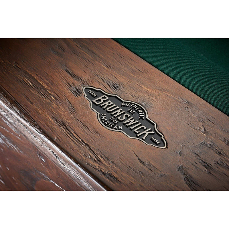 8' Brunswick Canton Pool Table Black Forest - The Great Escape
