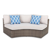 Cayden 6 Piece Curved Sectional Group - The Great Escape