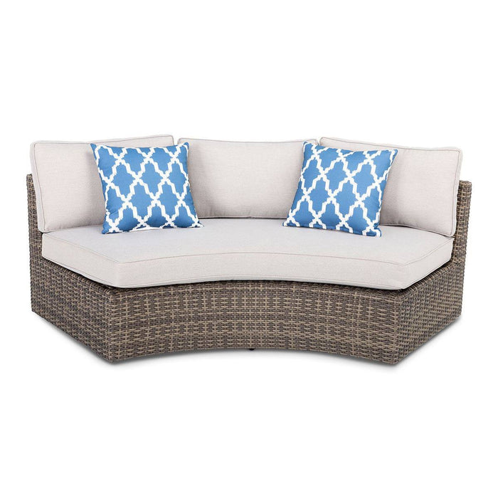 Cayden 6 Piece Curved Sectional Group - The Great Escape