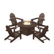 Classic Adirondack 5 Piece Conversation Fire Group - The Great Escape