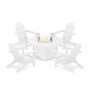 Classic Adirondack 5 Piece Conversation Fire Group - The Great Escape
