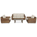 Cole 4 Piece Sofa Group - The Great Escape