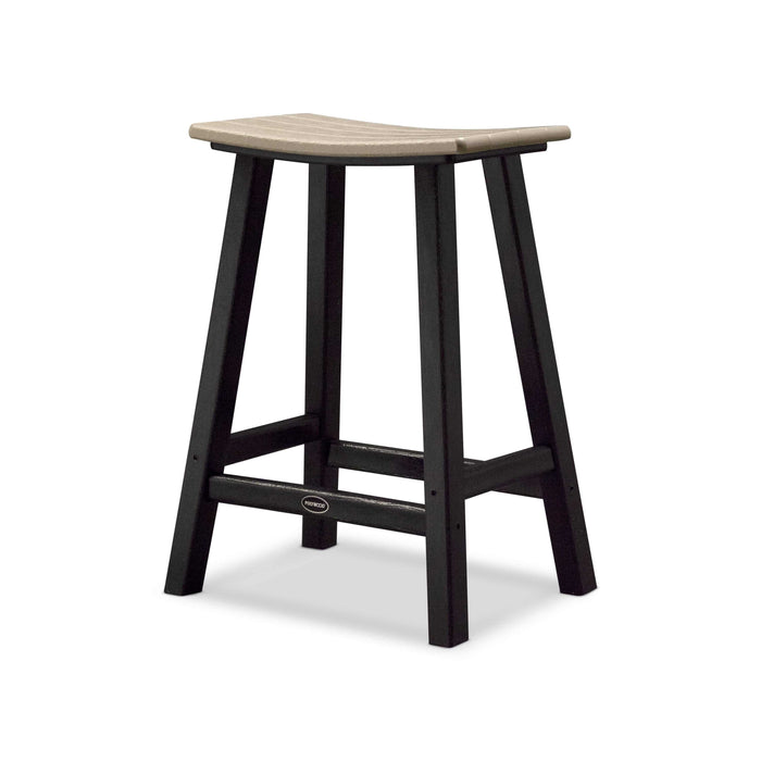 Contempo Saddle Counter Height Stool - The Great Escape