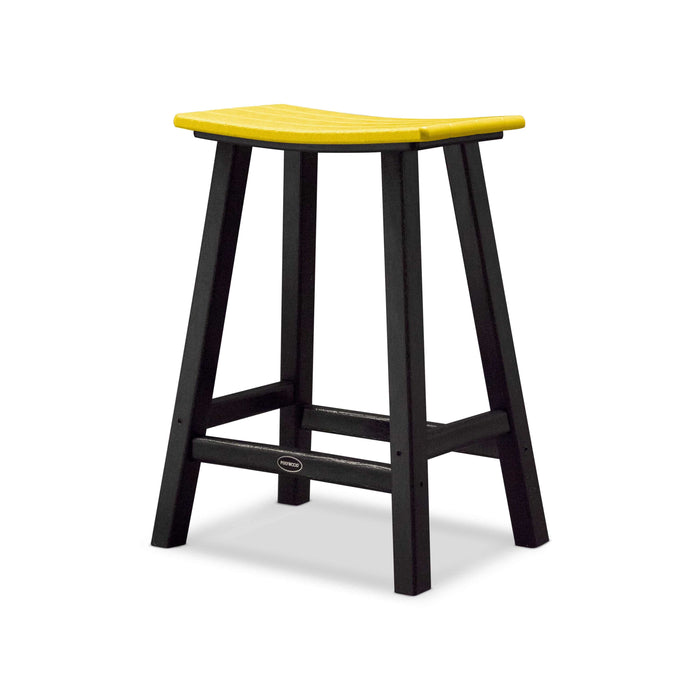 Contempo Saddle Counter Height Stool - The Great Escape