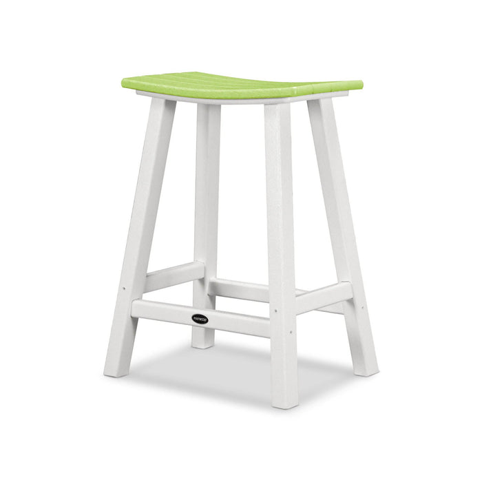 Contempo Saddle Counter Height Stool - The Great Escape