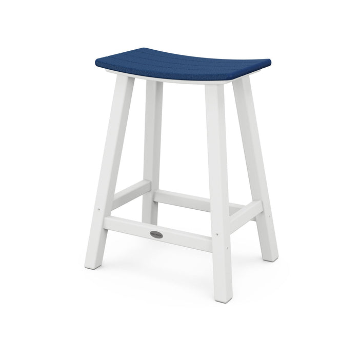 Contempo Saddle Counter Height Stool - The Great Escape